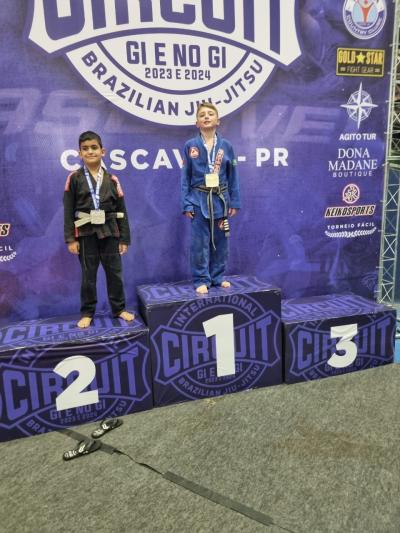 32 atletas laranjeirenses participam do International Circuit Brazilian Jiu-Jitsu